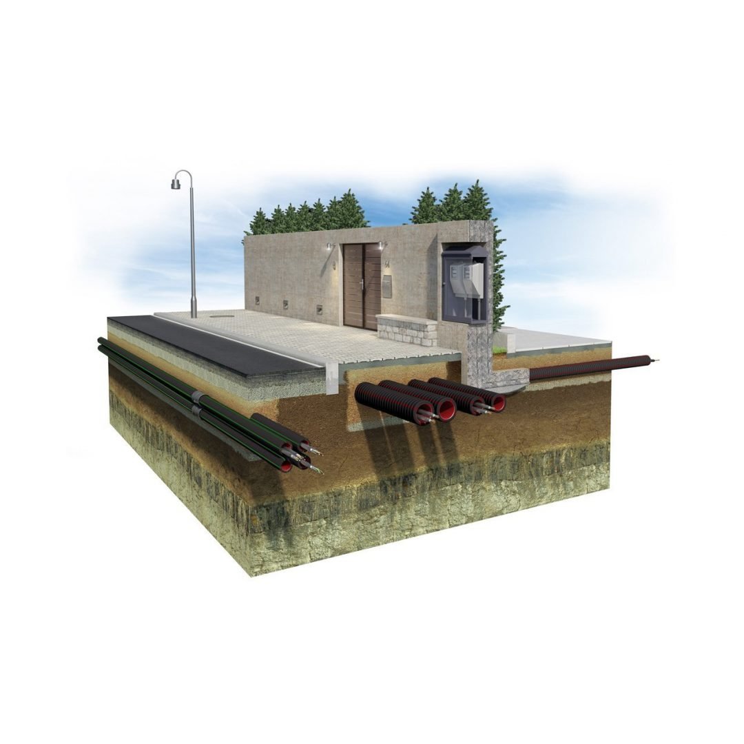 GEONFLEX tub pliabil cu perete dublu structurat