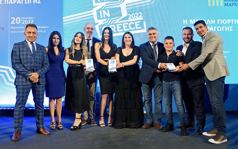 Triplă distincție la „Made in Greece Awards 2022” pentru conductele cu straturi multiple ale companiei KOUVIDIS